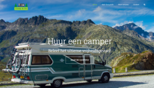 Portfolio - Website Camperverhuur